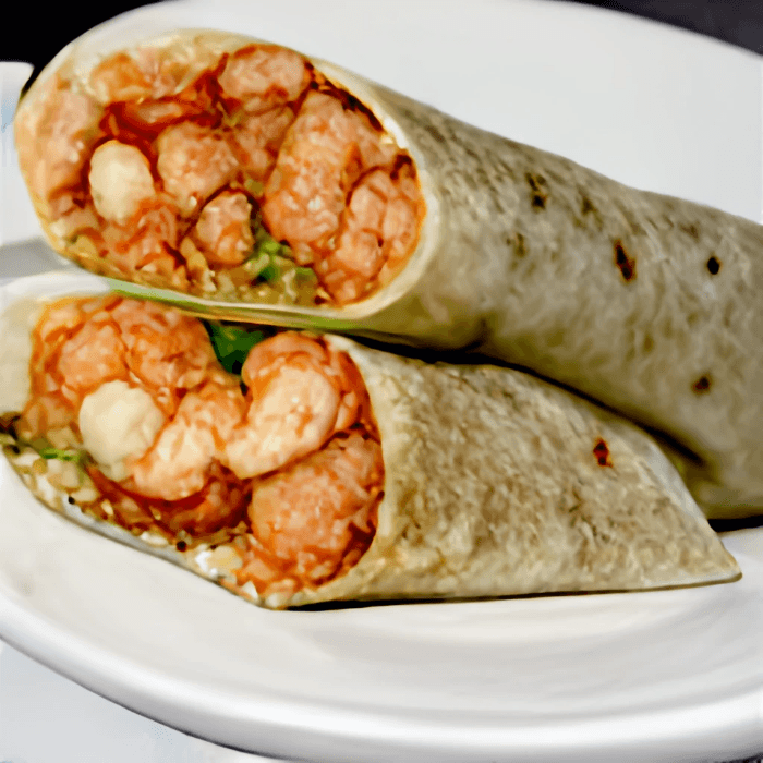 Supreme Shrimp Burrito