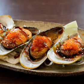 1113 Baked Mussel (4pcs).
