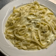 Fettuccini Alfredo Pasta.