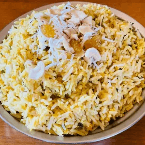 Egg Biryani.