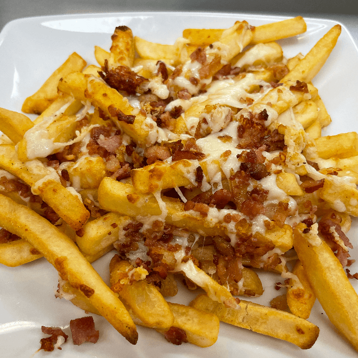 Bacon Cheese Fries.