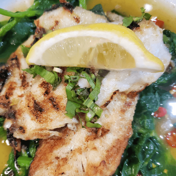 F11. Seared Sole Fish Filet