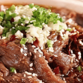 Water- Boiled Beef with Napa Cabbage 水煮牛