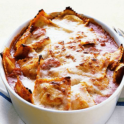 Ravioli Parmesan