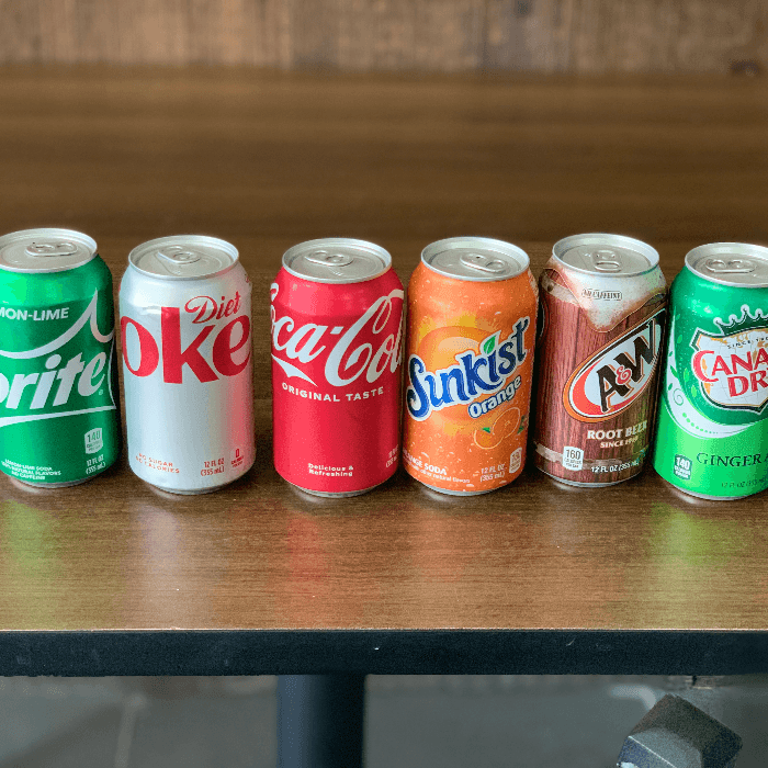 12oz. Can of Soda.