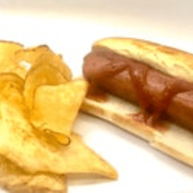 Hot Dog Kids Meal with Fries