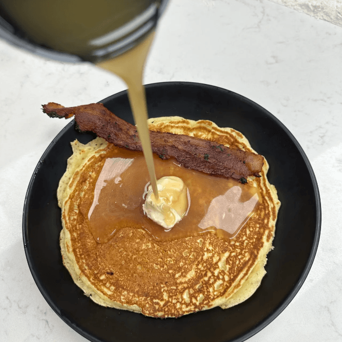 Kids Hot Cake & Bacon