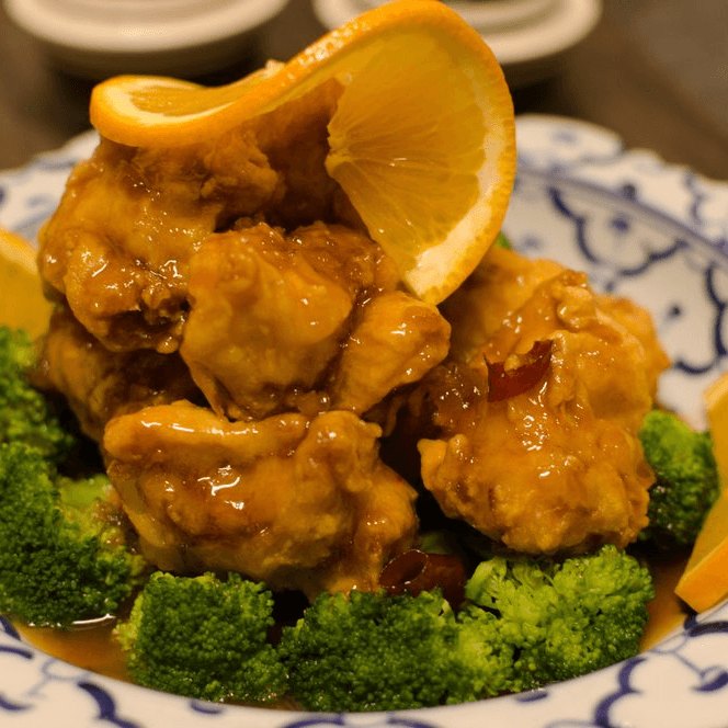 Orange Chicken.