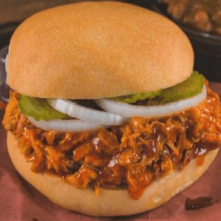 Pulled Pork Sandwich.