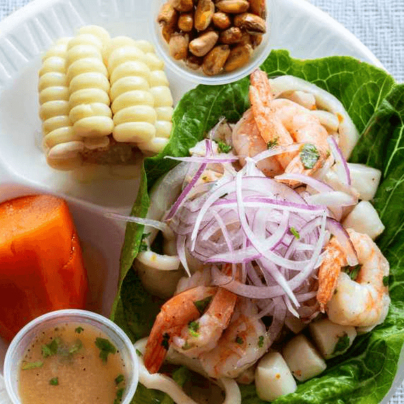 Ceviche Mixto (Mixed).