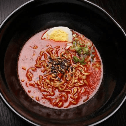 Red Fiery Ramen with Pork