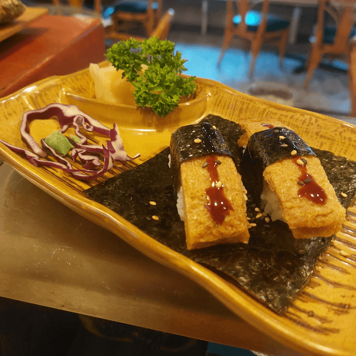 Marinated Tofu (Inari)