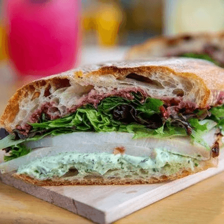 Turkey Boursin Sandwich