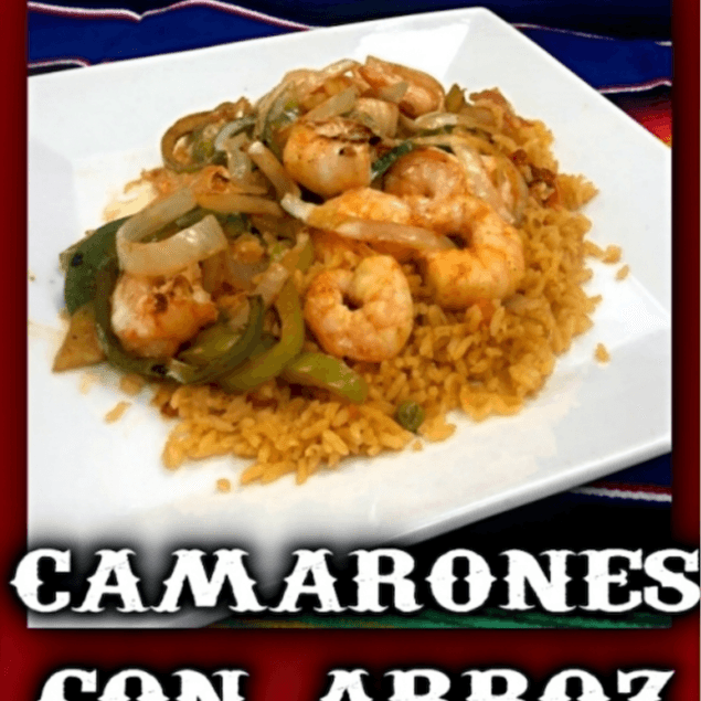 Lunch Camarones Con Arroz