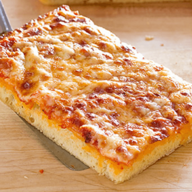 Slice Sicilian Cheese Pizza