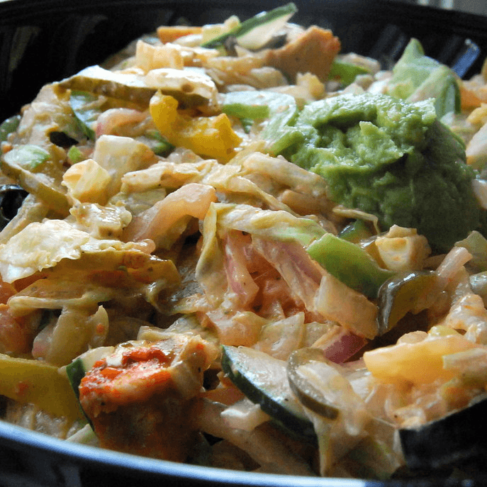 Grilled Buffalo Chicken Salad