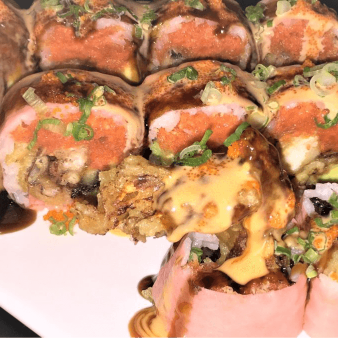 Fancy Spider Roll.