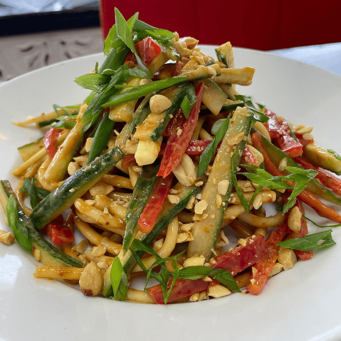 Cold Asian Noodle Salad.