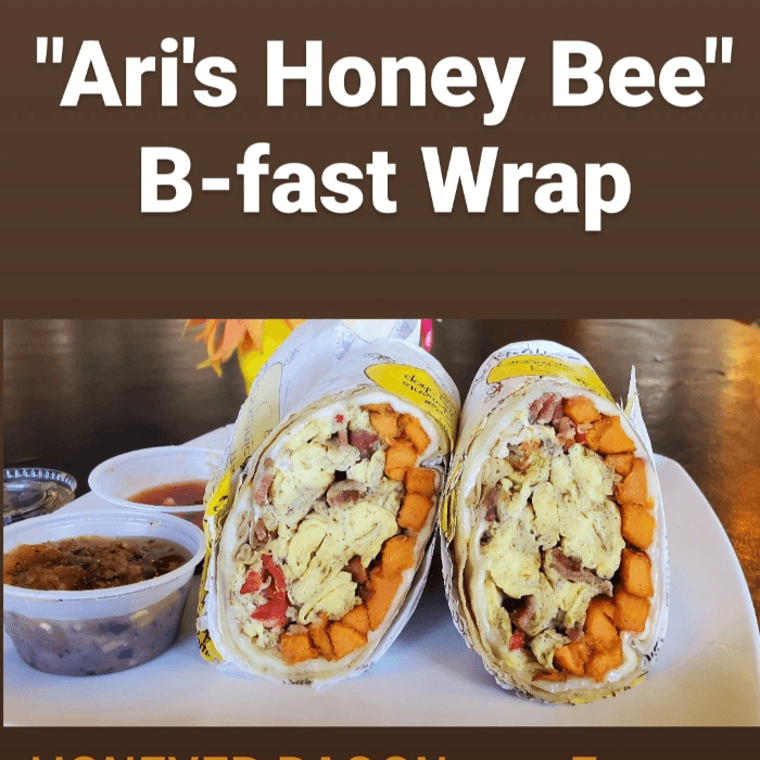Ari's Honey Bee Breakfast Wrap