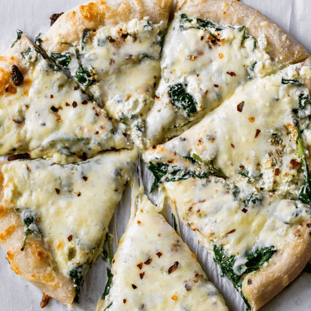 Our Famous Spinach Pizza