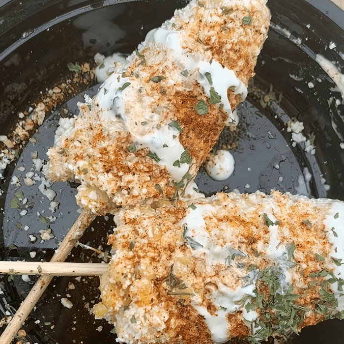 Fresh Elote Fire Roasted Corn