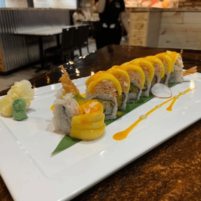 Golden Shrimps Roll