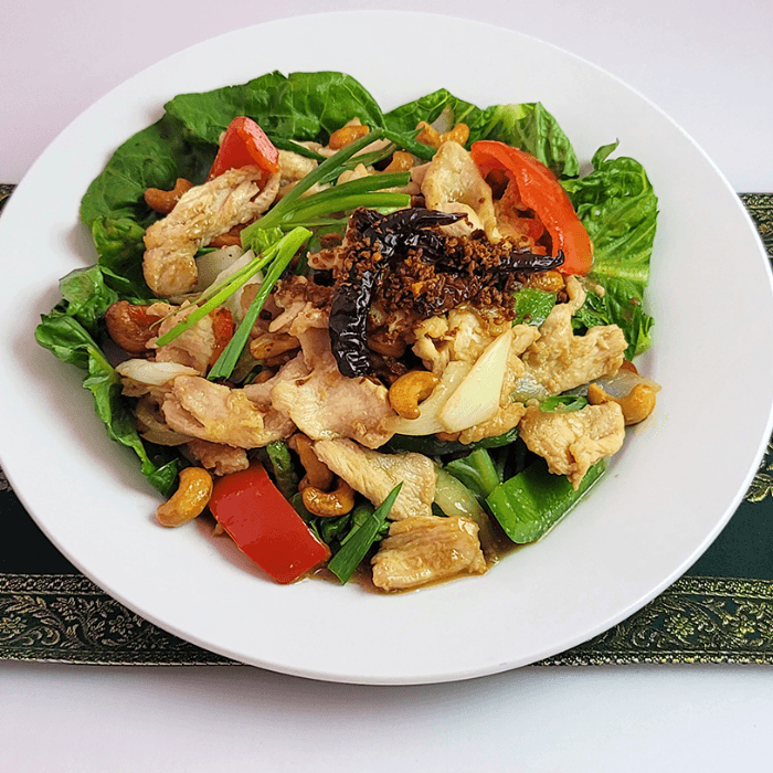 Cashew Nut Chicken.