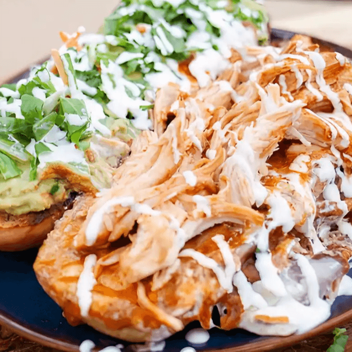 Chicken Tinga Torta