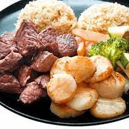 Hibachi Sirloin & Scallops