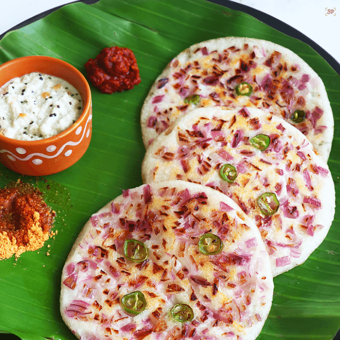 Onion/Veg. Uttapam