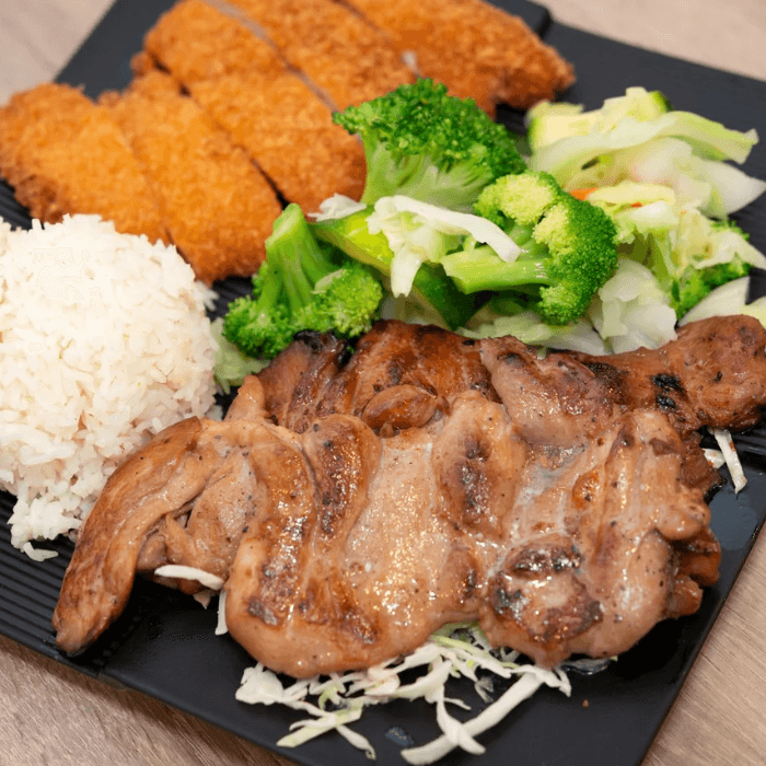 Katsu & Chicken Combo.