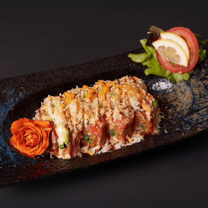 Megu Sashimi (No Rice) Roll.