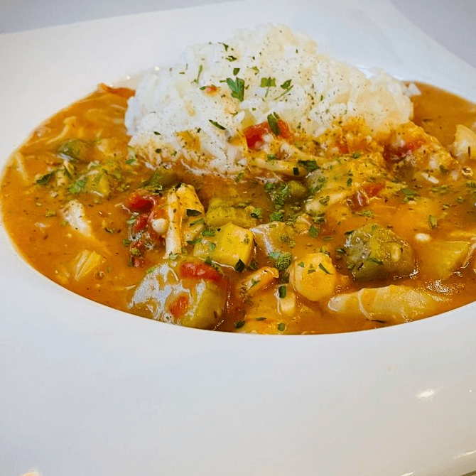Seafood Gumbo Soup