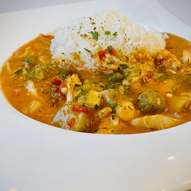 Seafood Gumbo Soup