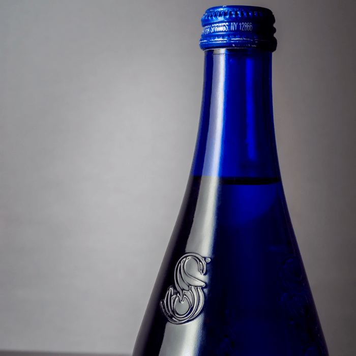 Carbonated Spring Water (Saratoga).