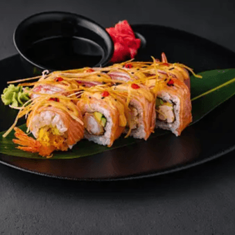 Vegan Shrimp Tempura Roll
