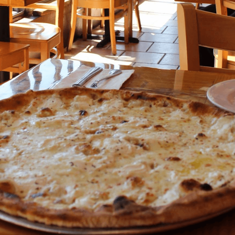 Small White Pizza