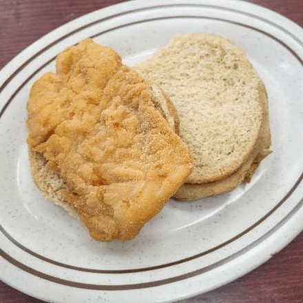 Chicken Cutlet on a Bun