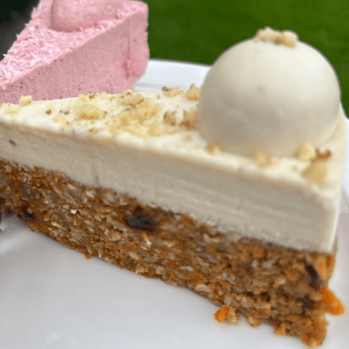 Raw Cake Slice.
