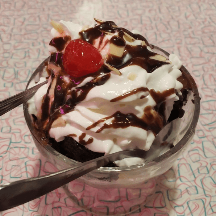Brownie Sundae.