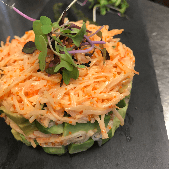 Spicy Crab Avocado Salad