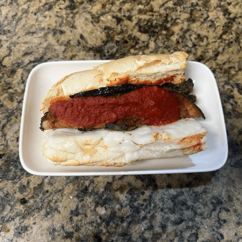 Eggplant Parmesan Sub