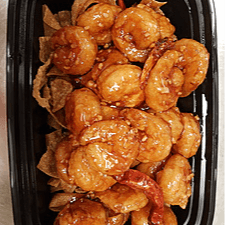 Orange Crispy Shrimp.