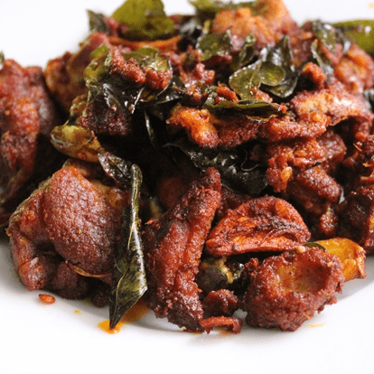 Goat Head Fried