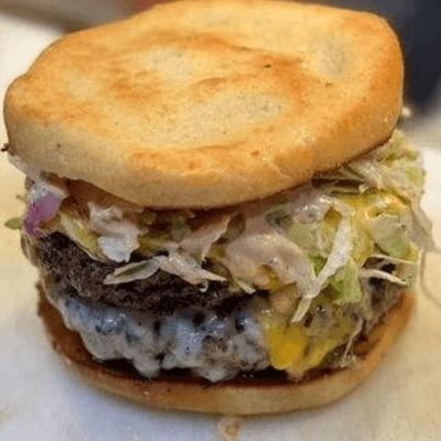 Food Truck Burger - Keto Style.