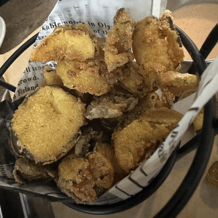 Fried Pickles and Jalapeno