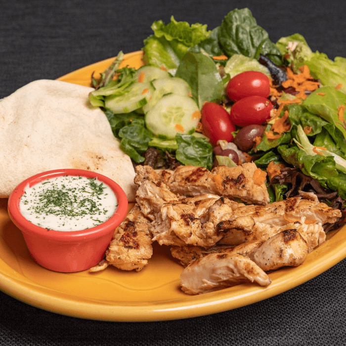 Grilled Chicken Salad.