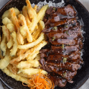 Teriyaki Beef Bowl.