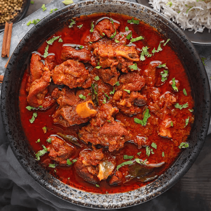 Lamb Vindaloo Dinner