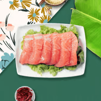 Smoked Salmon Sashimi